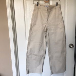 Pearl White Cotton Jean